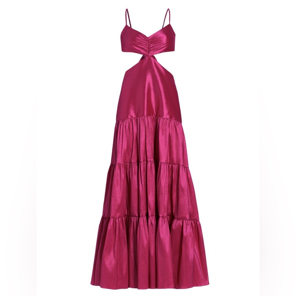 Asymmetrical Pink Dress